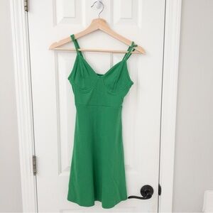 Wild Fable Vibrant Green Mini Dress
